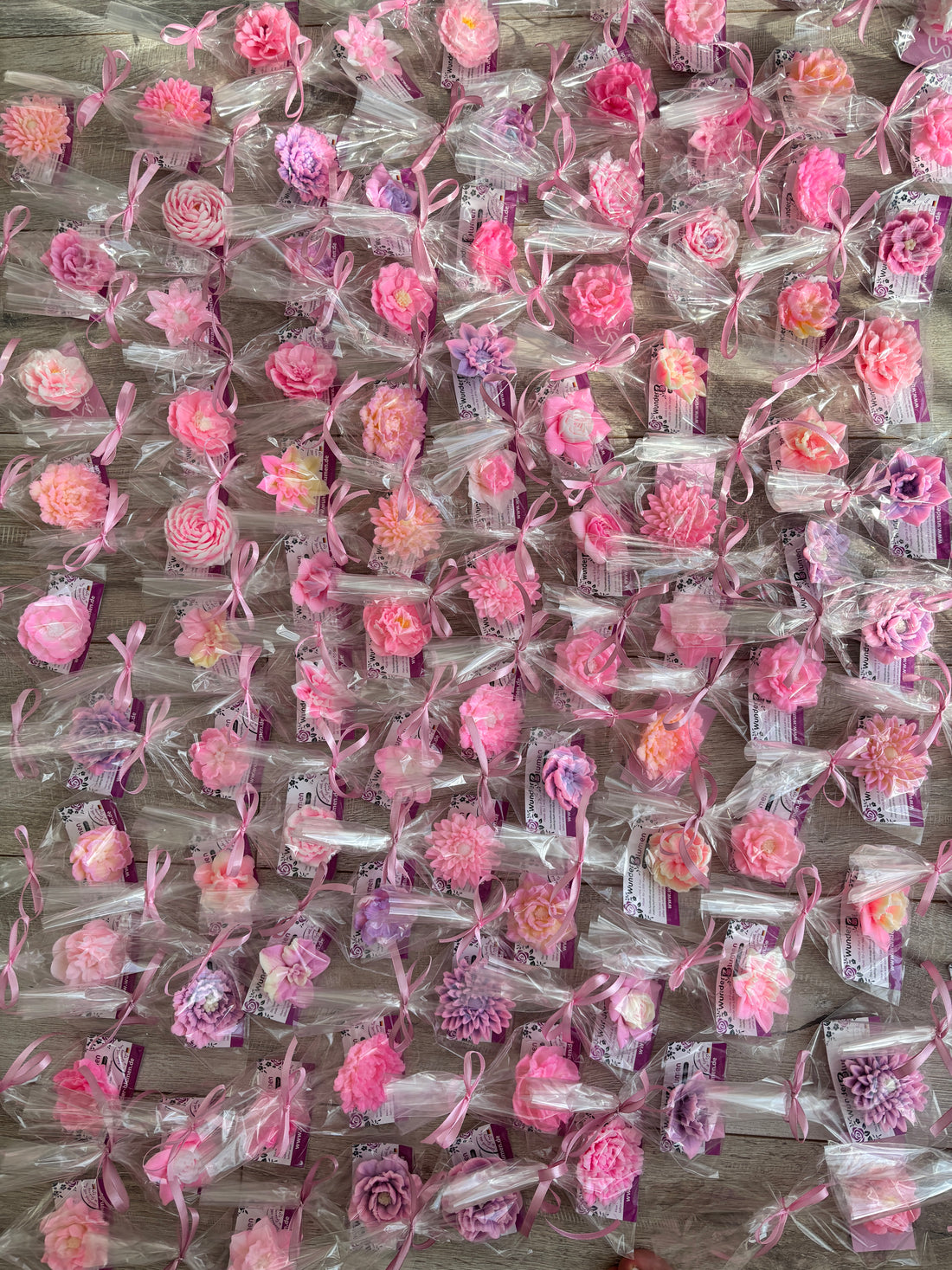 Seifenblume in Markenverpackung mit Ihrem Logo