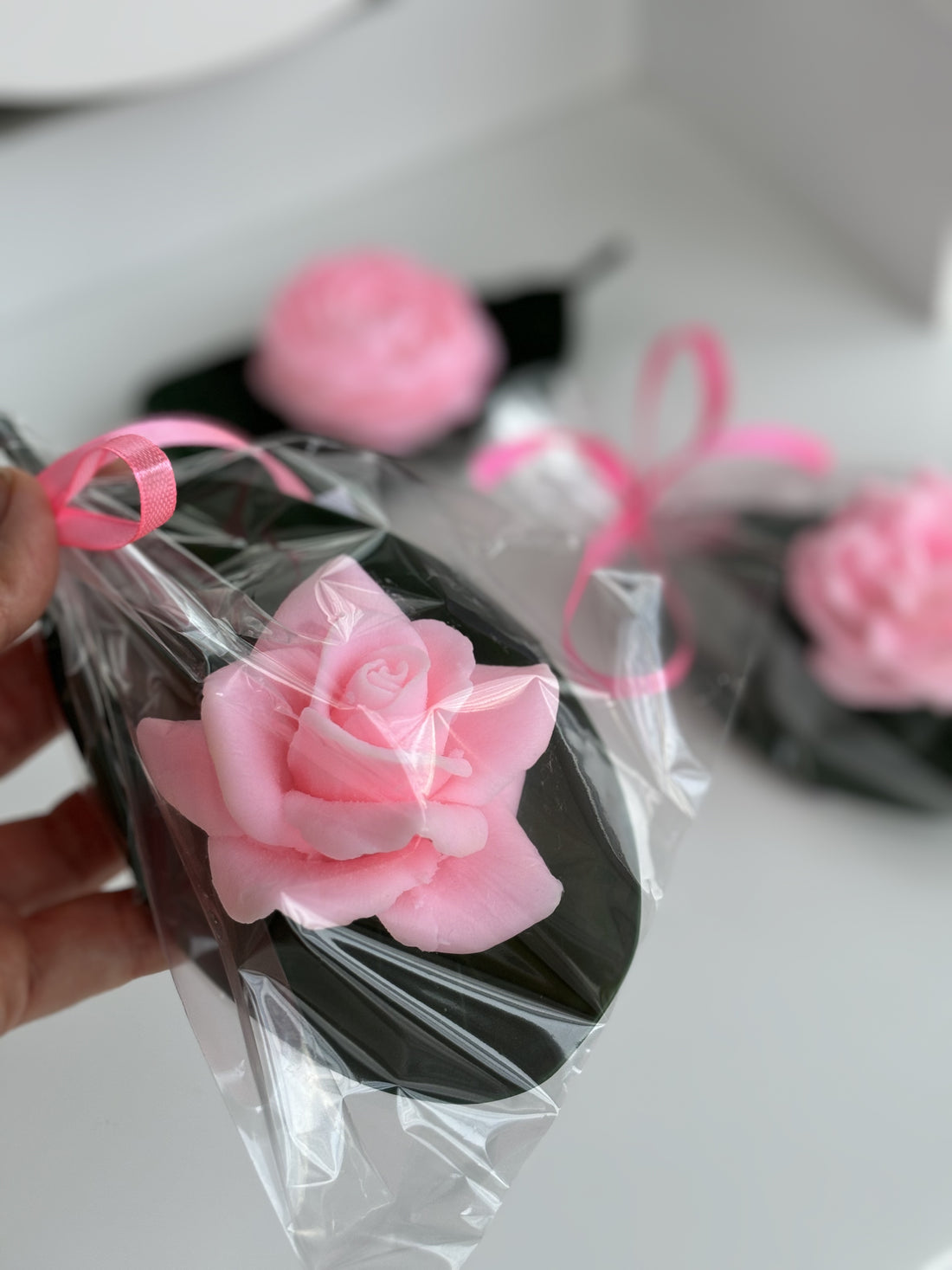 Rose aus Seife