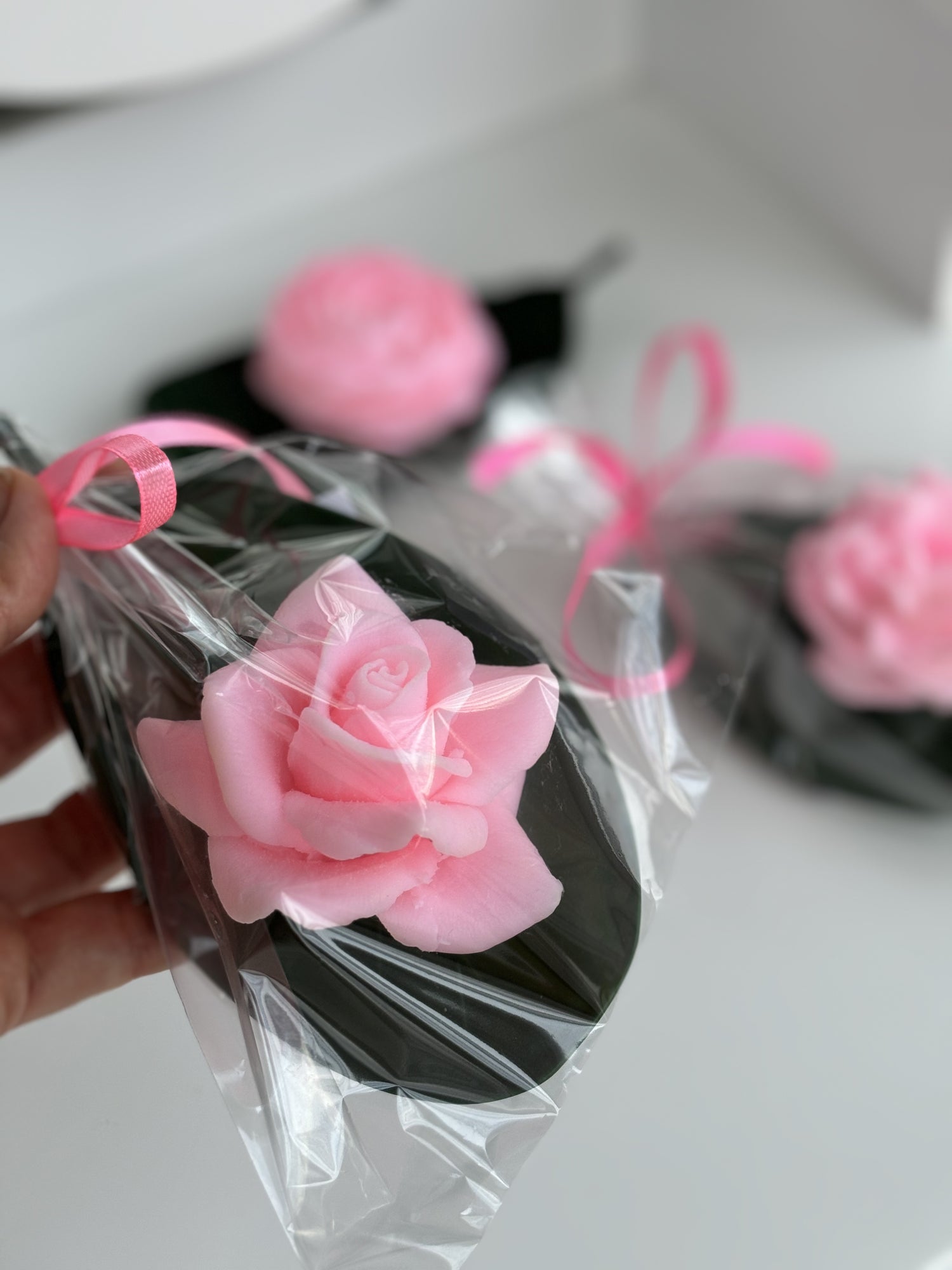 Rose aus Seife